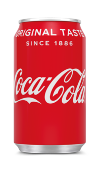 Coca-Cola Regular blik tray DEENS 24x0,33L