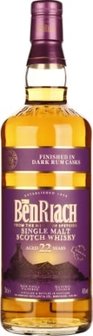 Benriach 22 years Dark Rum Casks 70CL