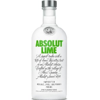 ABSOLUT Vodka lime 0,70 ltr.